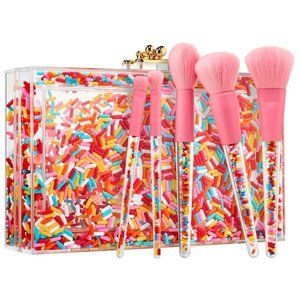 RARE Museum of Ice Cream MOIC x Sephora Sprinkle Brush Set - Used Like N…
